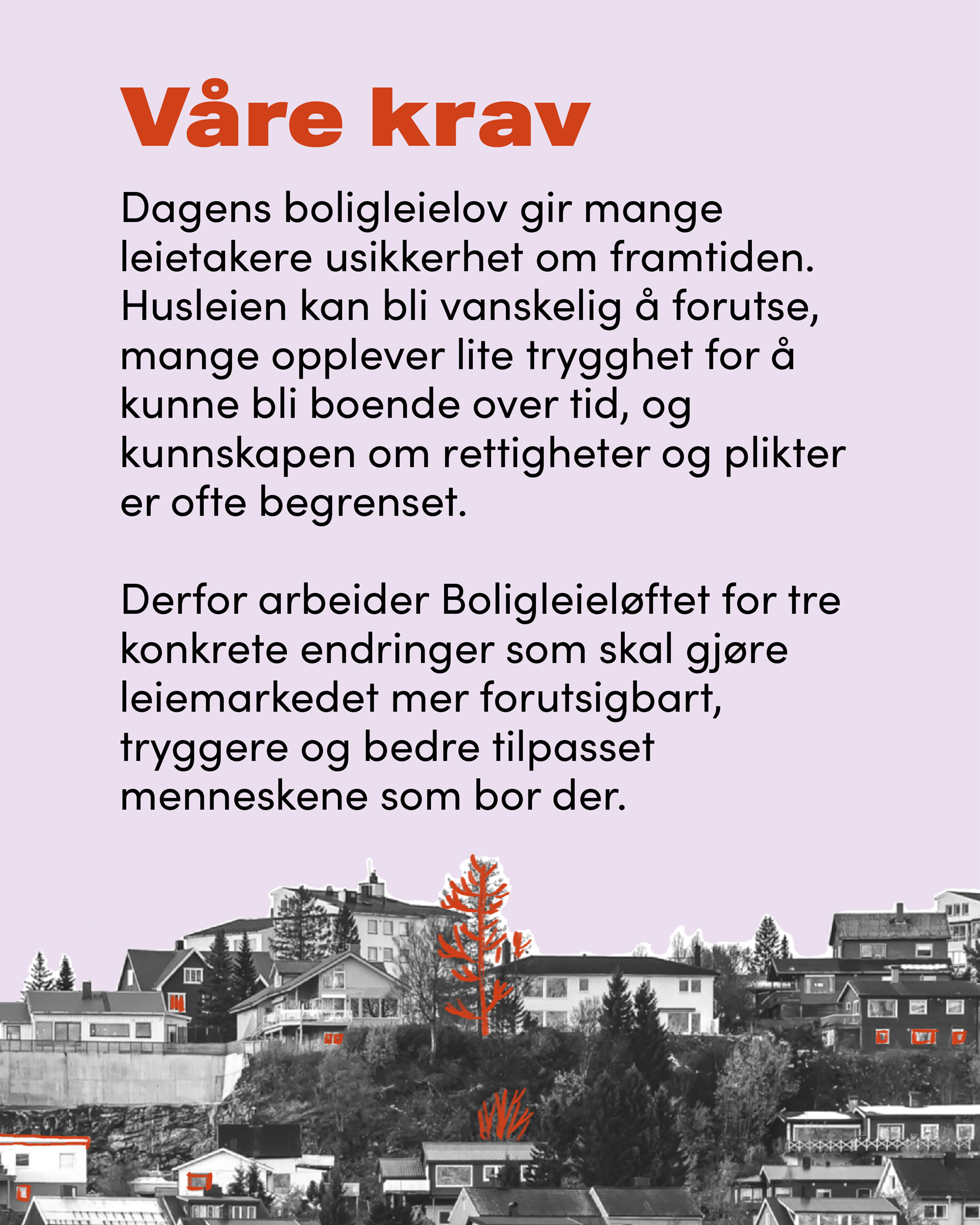 Våre Krav