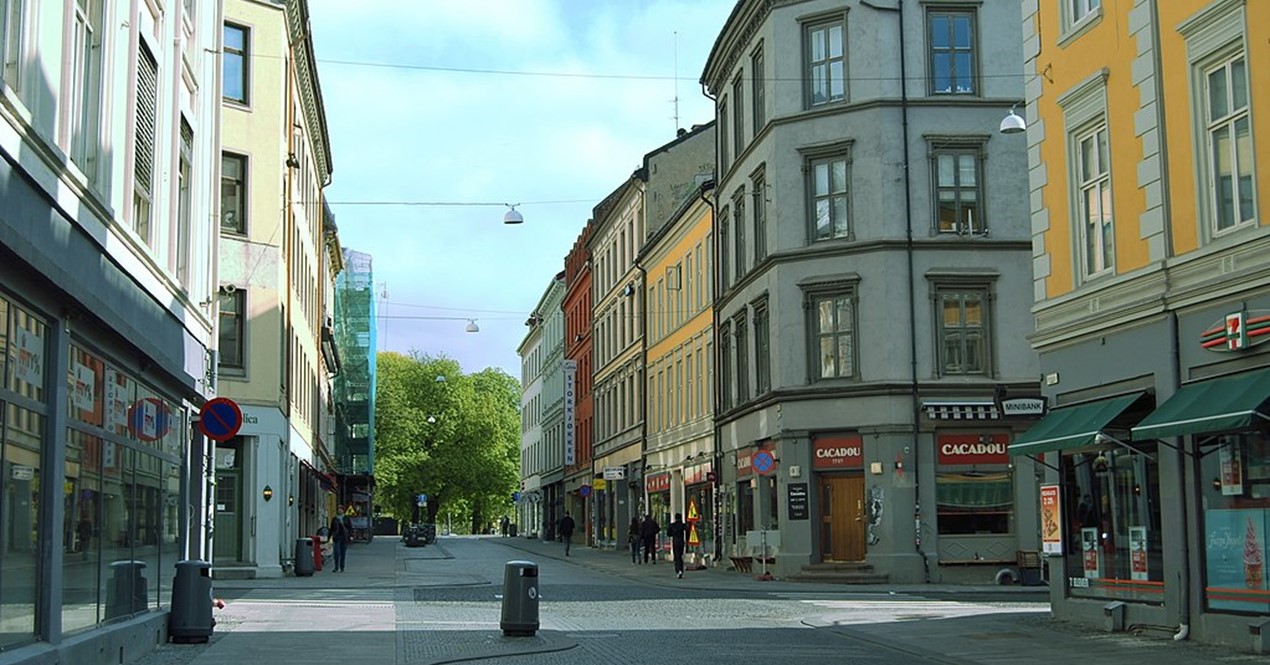 Bilde av Torggata i Oslo.